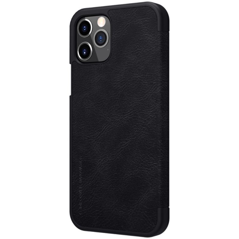 Flip Cover Pour iPhone 12 / 12 Pro Nillkin Qin Series