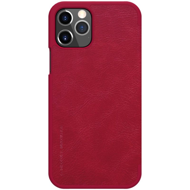 Flip Cover Pour iPhone 12 / 12 Pro Nillkin Qin Series