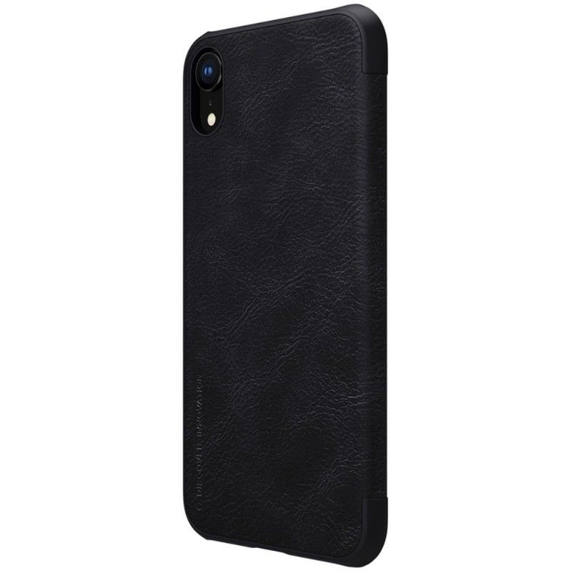 Flip Cover Pour iPhone Xr Nillkin Qin Series