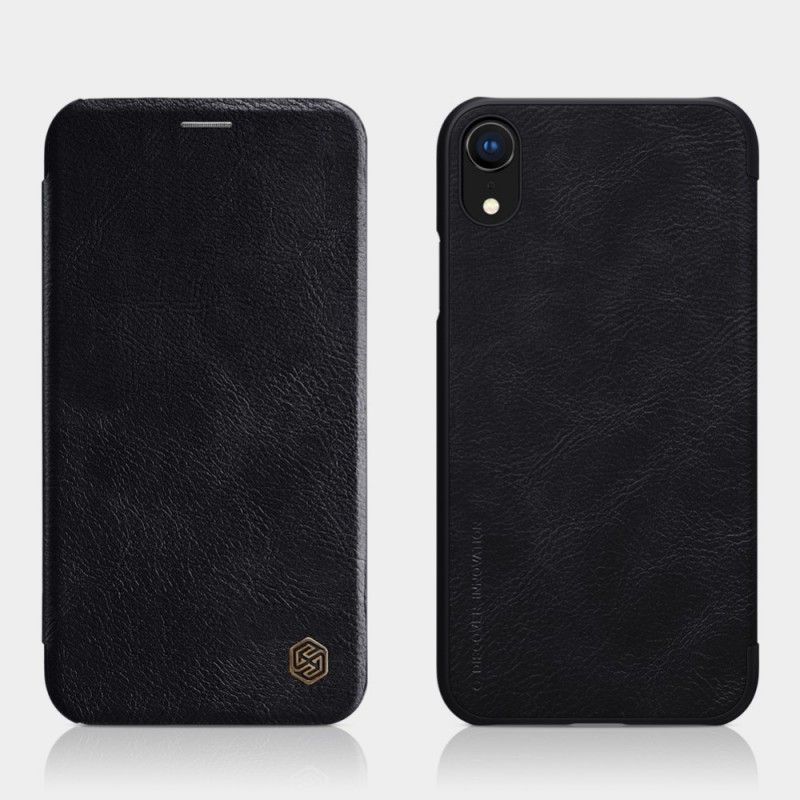 Flip Cover Pour iPhone Xr Nillkin Qin Series