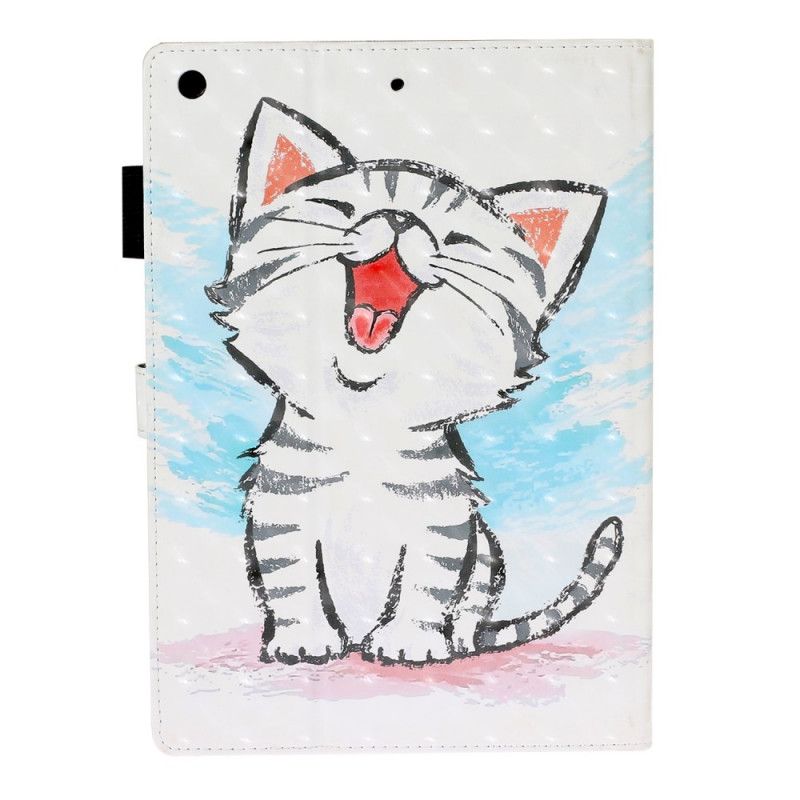 Étui Housse iPad 10.2" (2019) Fun Cat