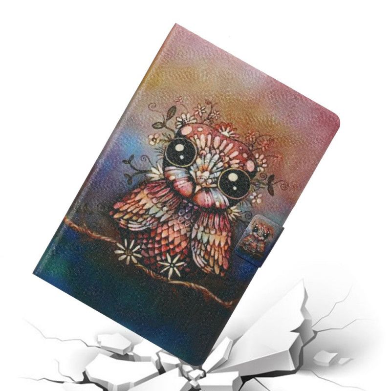 Housse iPad 10.2" (2020) (2019) / Air 10.5" (2019) Hibou Artistique