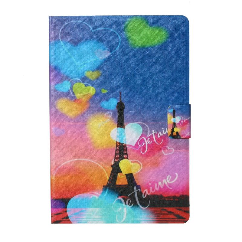 Housse iPad 10.2" (2020) (2019) Air 10.5" (2019) Paris Je T'aime