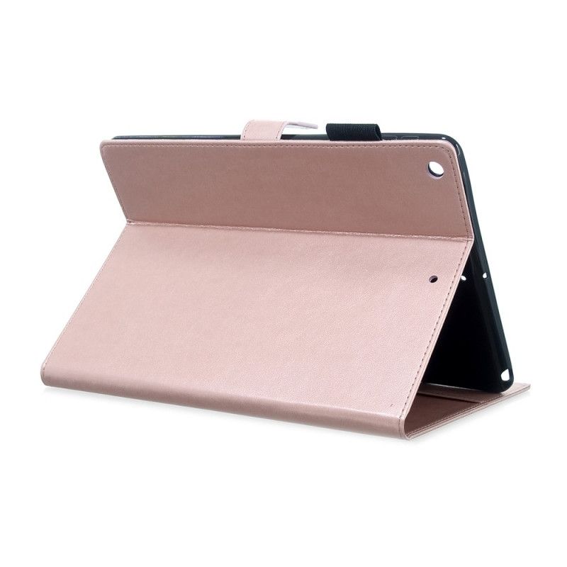 Housse iPad 10.2" (2020) (2019) Effet Cuir Sobriété Papillons