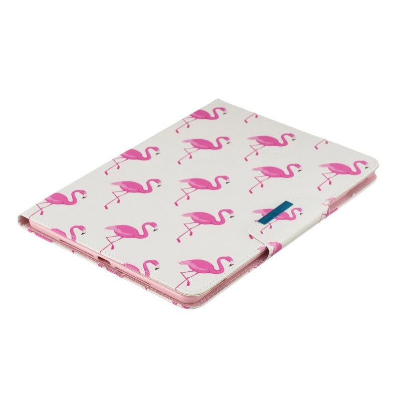 Housse iPad 10.2" (2020) (2019) Flamants Roses