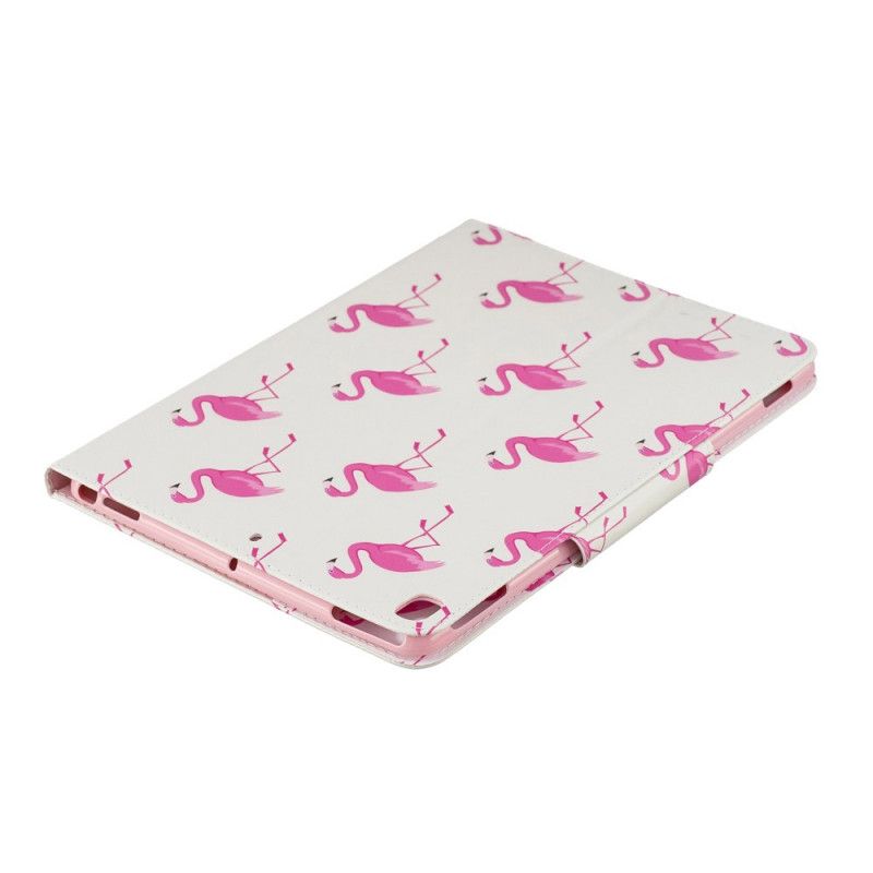 Housse iPad 10.2" (2020) (2019) Flamants Roses