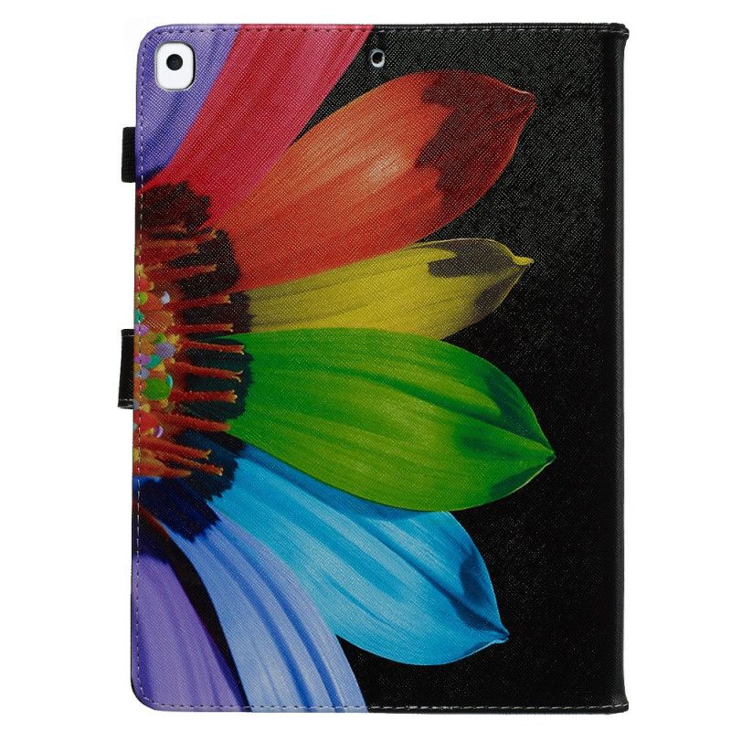 Housse iPad 10.2" (2020) (2019) Fleur Couleur