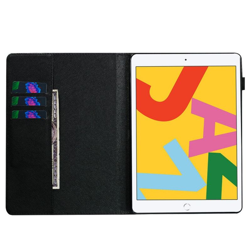 Housse iPad 10.2" (2020) (2019) Fleur Couleur