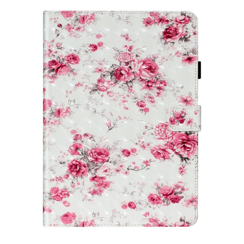 Housse iPad 10.2" (2020) (2019) Light Spot Fleurs Liberty