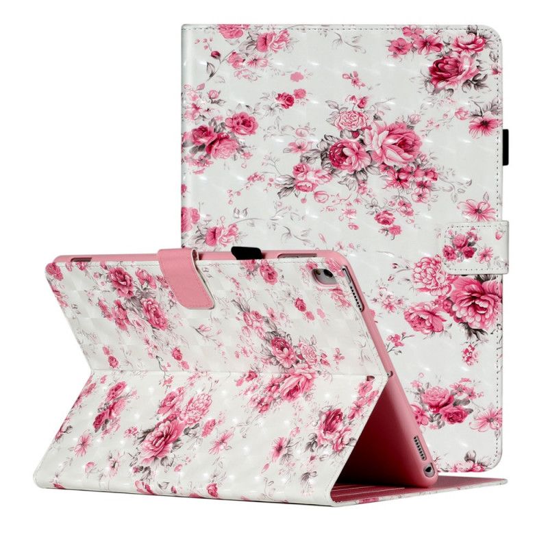 Housse iPad 10.2" (2020) (2019) Light Spot Fleurs Liberty