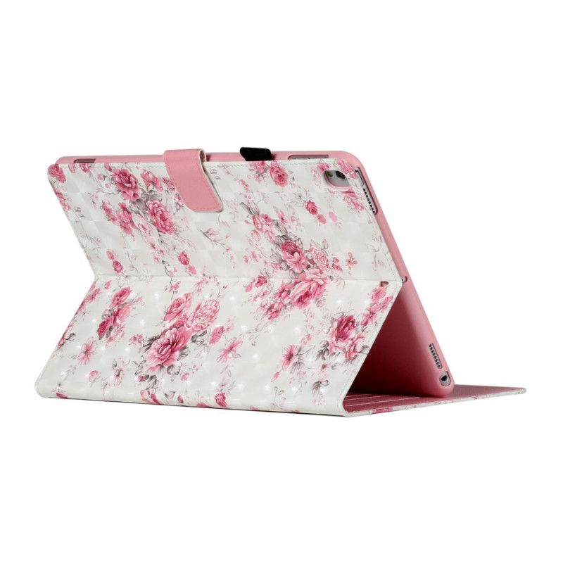 Housse iPad 10.2" (2020) (2019) Light Spot Fleurs Liberty