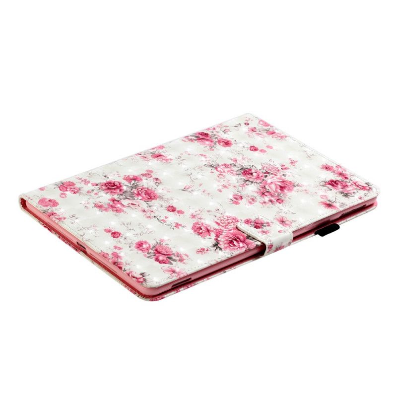 Housse iPad 10.2" (2020) (2019) Light Spot Fleurs Liberty