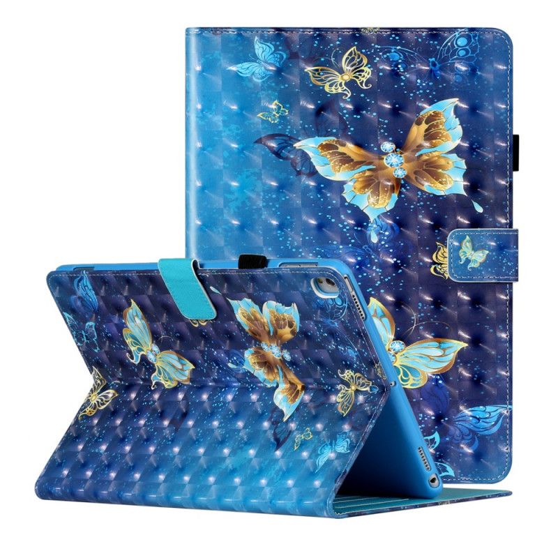 Housse iPad 10.2" (2020) (2019) Light Spot Papillons