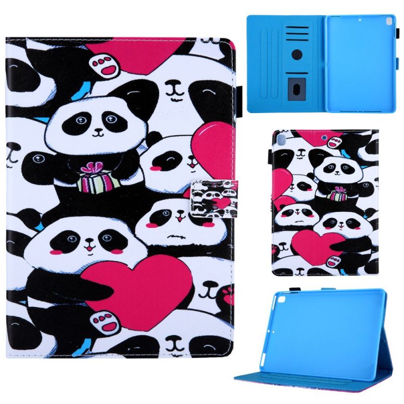 Housse iPad 10.2" (2020) (2019) Multiples Pandas