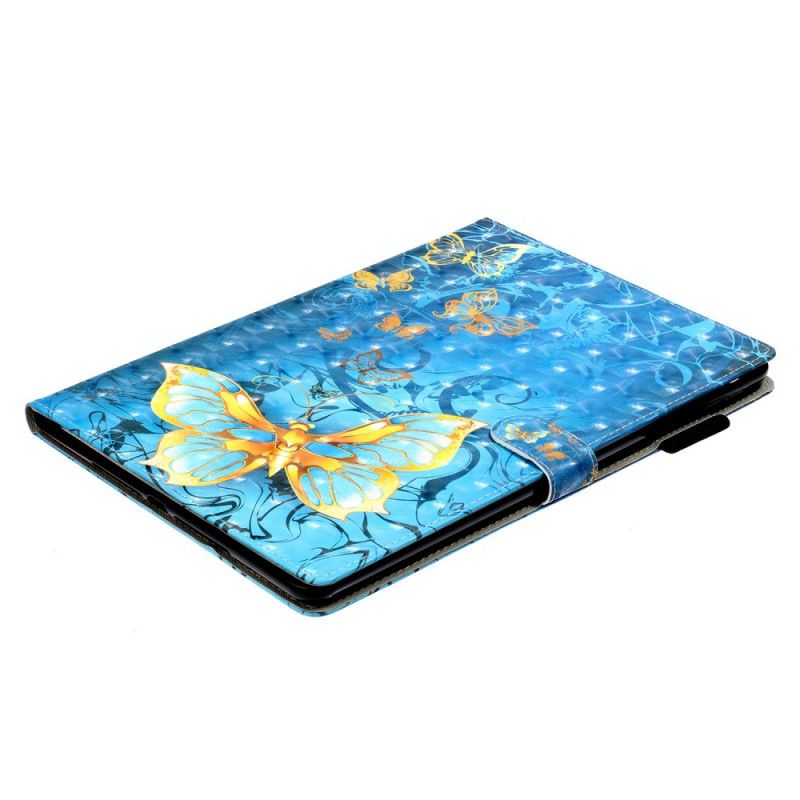 Housse iPad 10.2" (2020) (2019) Papillons Dorés