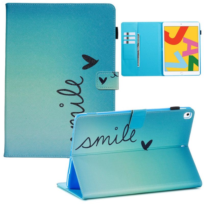 Housse iPad 10.2" (2020) (2019) Smile