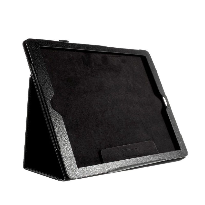 Housse iPad 12.9 Pouces Simili Cuir Litchi