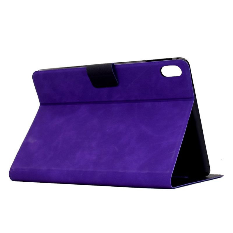 Housse iPad (2025) / 10.9 (2022) Effet Cuir Rétro