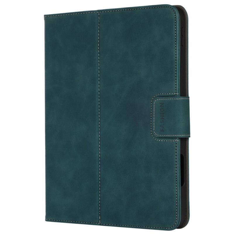 Housse iPad (2025) / 10.9 (2022) Rabat en Cuir et Porte-Stylet