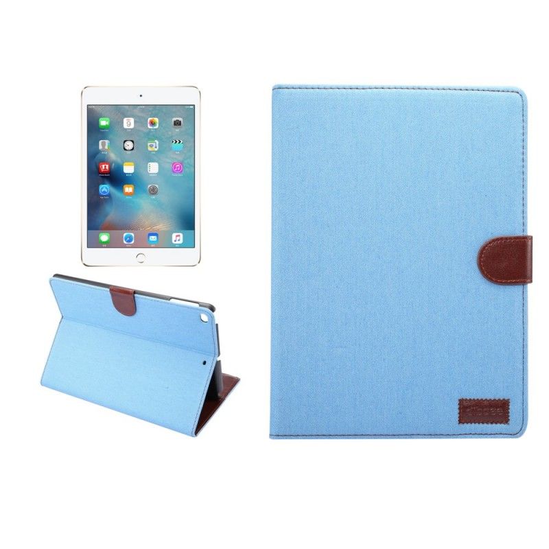 Housse iPad 9.7 Pouces (2017) / iPad Air 2 / iPad Air Bicolore Jeans