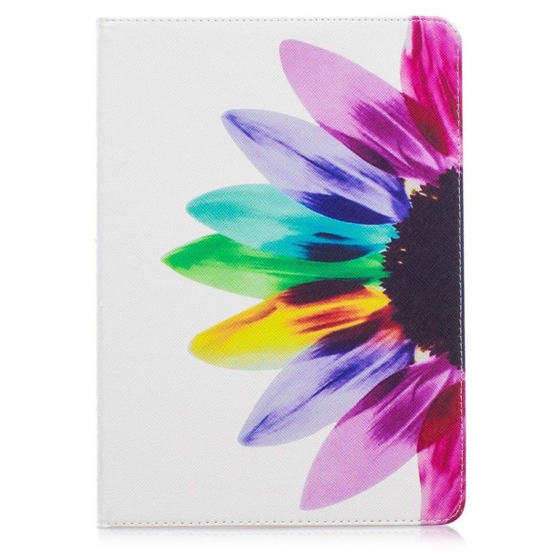 Housse iPad 9.7 Pouces (2017) Fleur Aquarelle