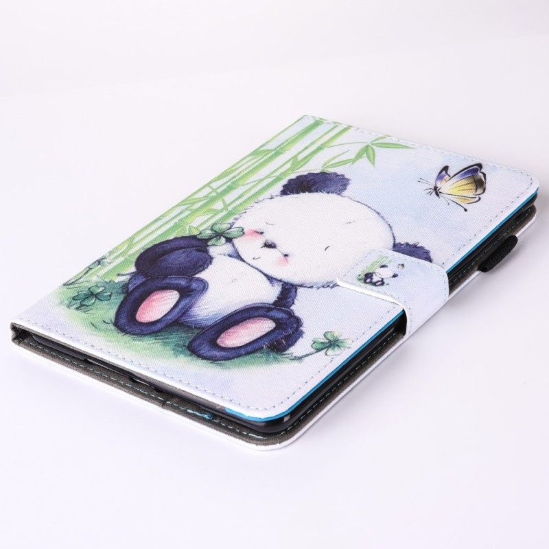 Housse iPad 9.7 Pouces (2017) Panda Romantique