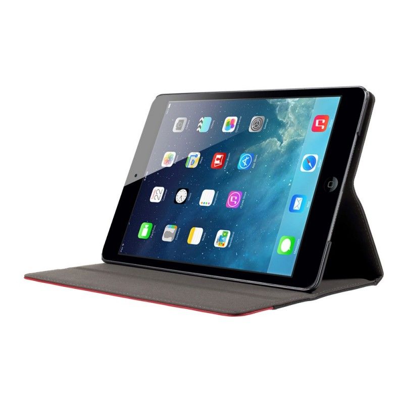 Housse iPad 9.7 Pro Pouces / Air 2 / Air Mutural Tissu Et Simili Cuir