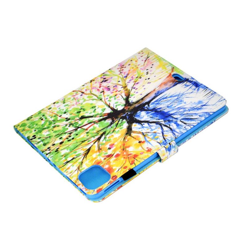 Housse iPad Air 10.9" (2020) Arbre Aquarelle