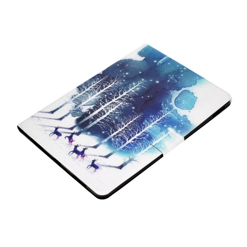 Housse iPad Air 10.9" (2020) Cerfs Des Neiges