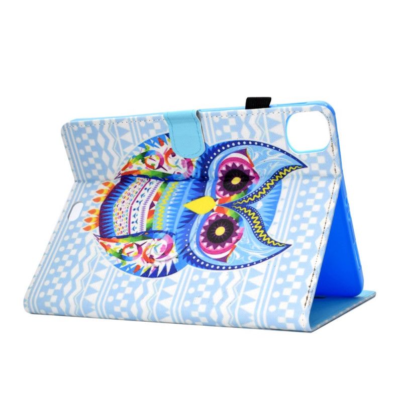 Housse iPad Air 10.9" (2020) Hibou Art