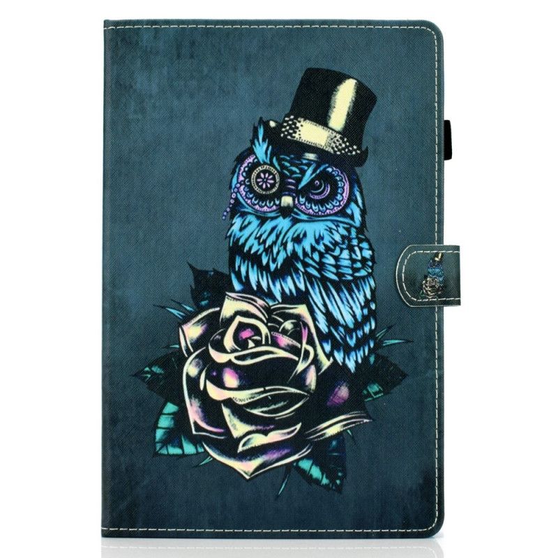 Housse iPad Air 10.9" (2020) Hibou Floral