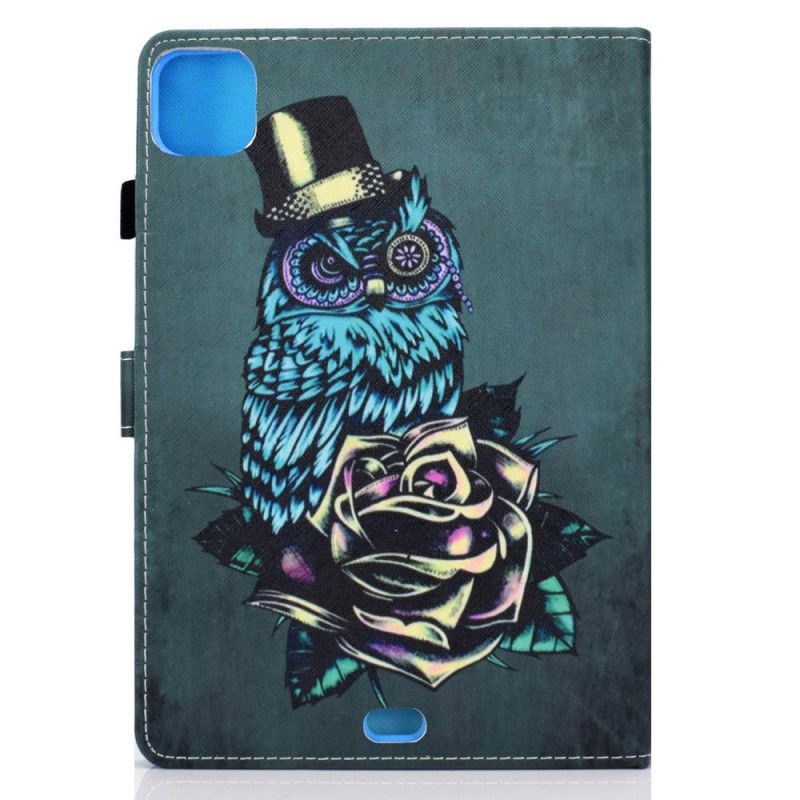 Housse iPad Air 10.9" (2020) Hibou Floral