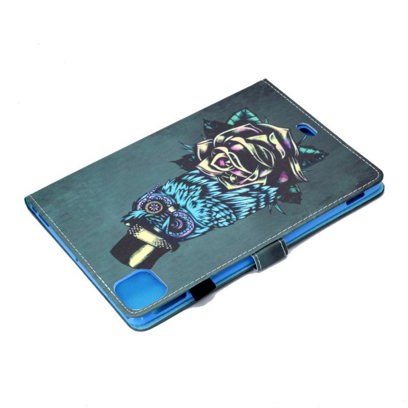 Housse iPad Air 10.9" (2020) Hibou Floral