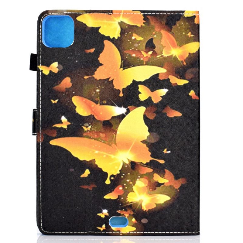 Housse iPad Air 10.9" (2020) Papillons Jaunes