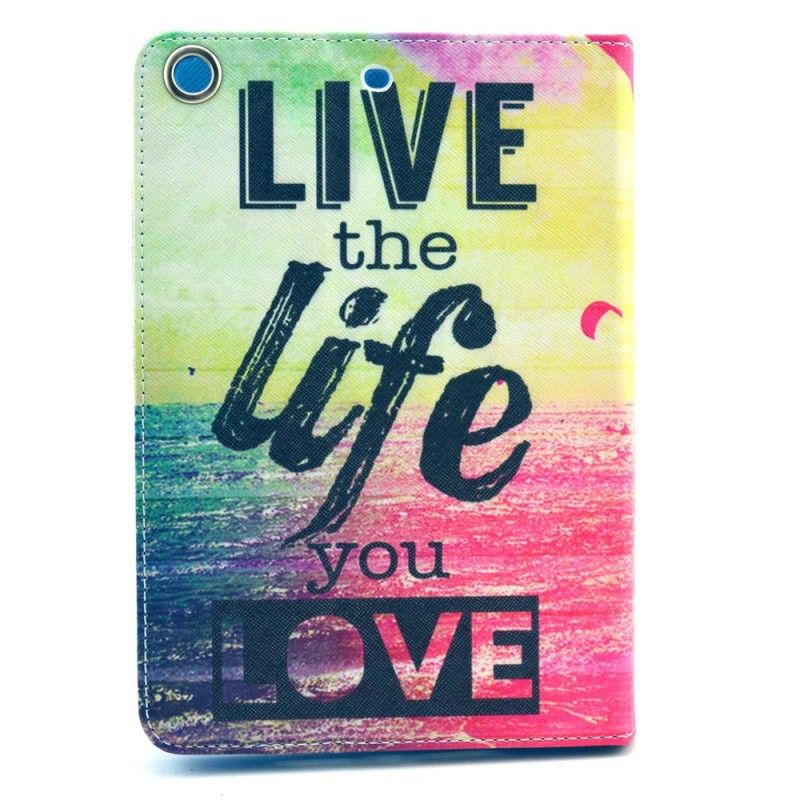 Housse iPad Mini 3 / 2 / 1 Live The Life You Love