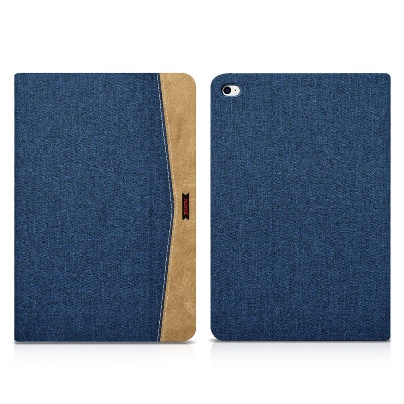Housse iPad Mini 4 Xoomz Tissu Et Simili Cuir