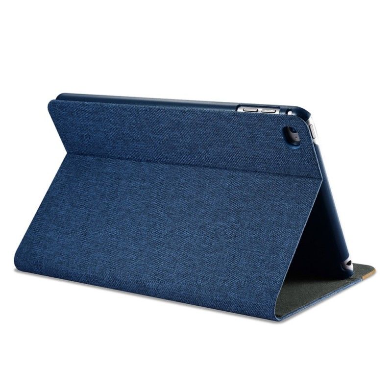 Housse iPad Mini 4 Xoomz Tissu Et Simili Cuir