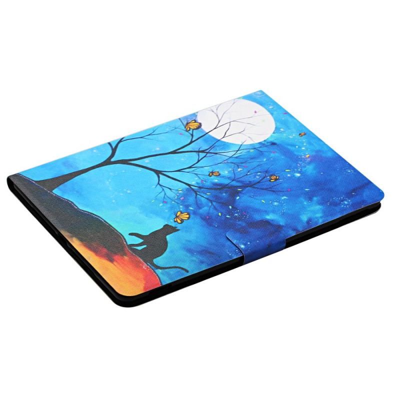 Housse iPad Mini 6 (2021) Arbre à la Lune et au Soleil