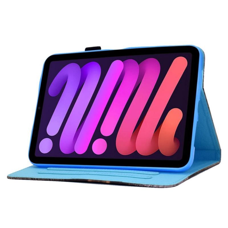 Housse iPad Mini 6 (2021) Arbre Aquarelle