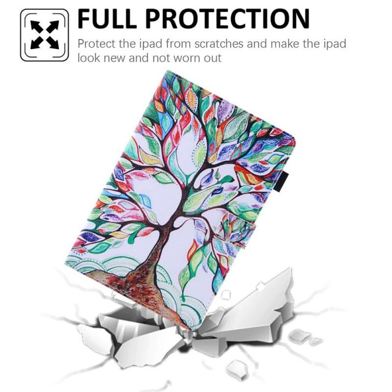 Housse iPad Mini 6 (2021) Arbre Multicolore