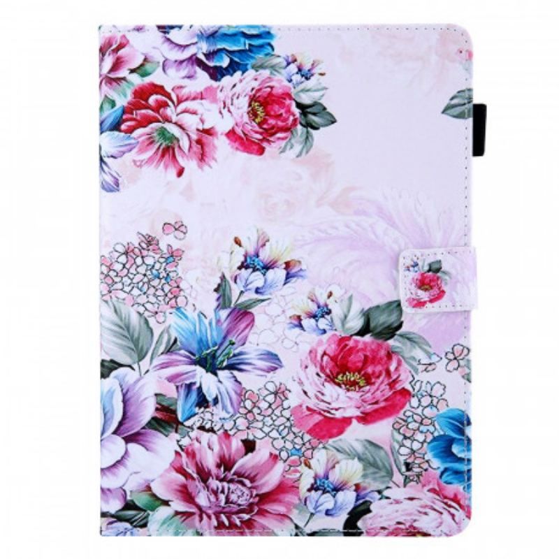 Housse iPad Mini 6 (2021) Design Fleurs