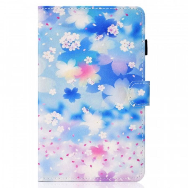 Housse iPad Mini 6 (2021) Fleurs Aquarelle