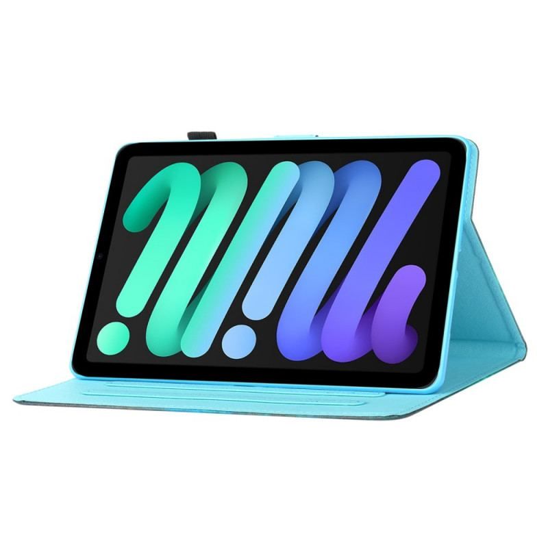 Housse iPad Mini 6 (2021) Hibou Multicolore
