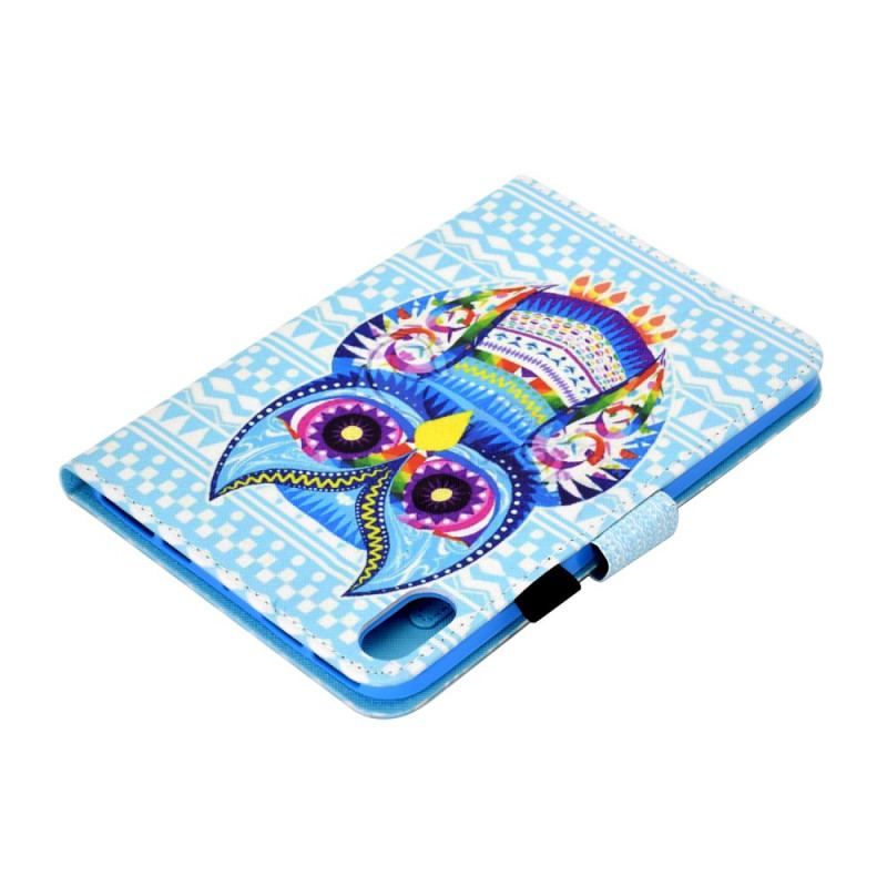 Housse iPad Mini 6 (2021) Hibou Tribal