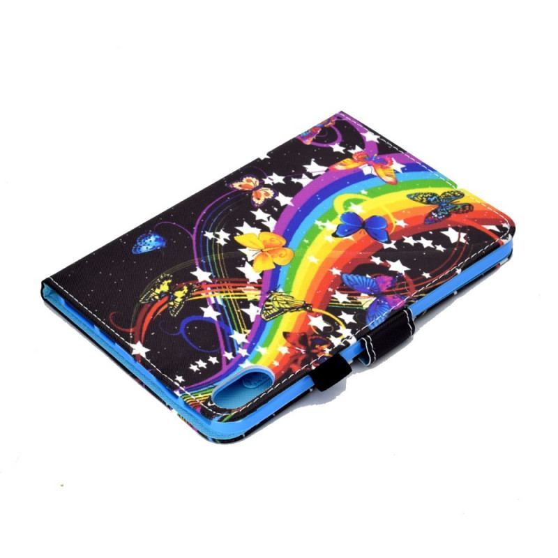 Housse iPad Mini 6 (2021) Papillons Arc-en-Ciel