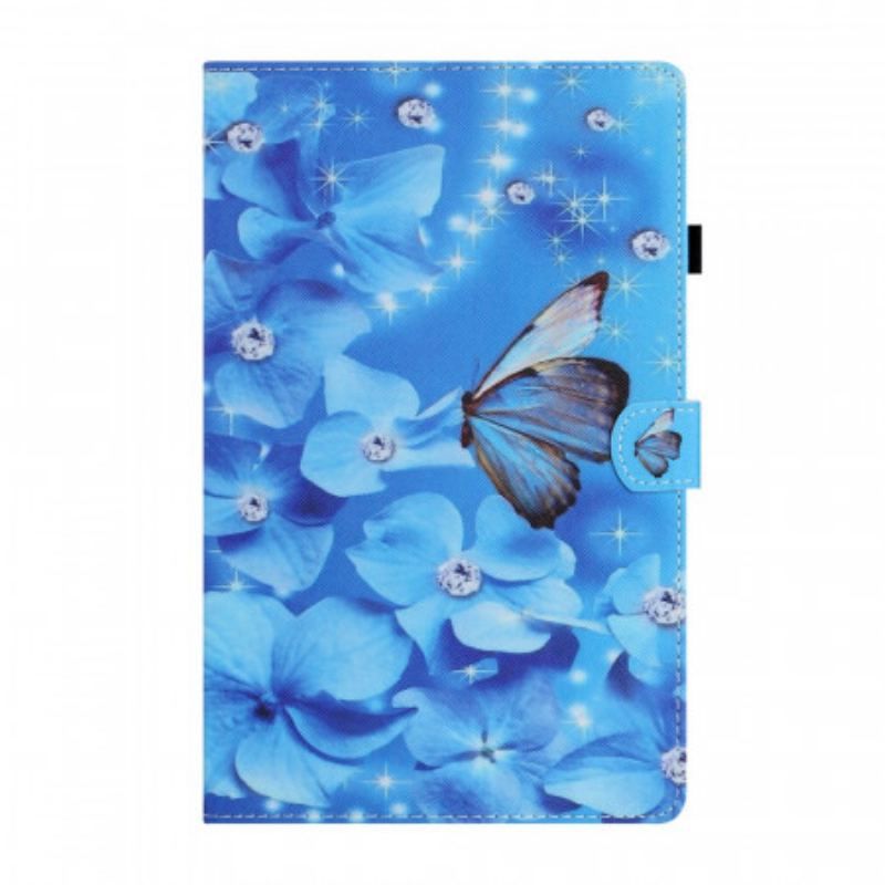 Housse iPad Mini 6 (2021) Papillons Diamants