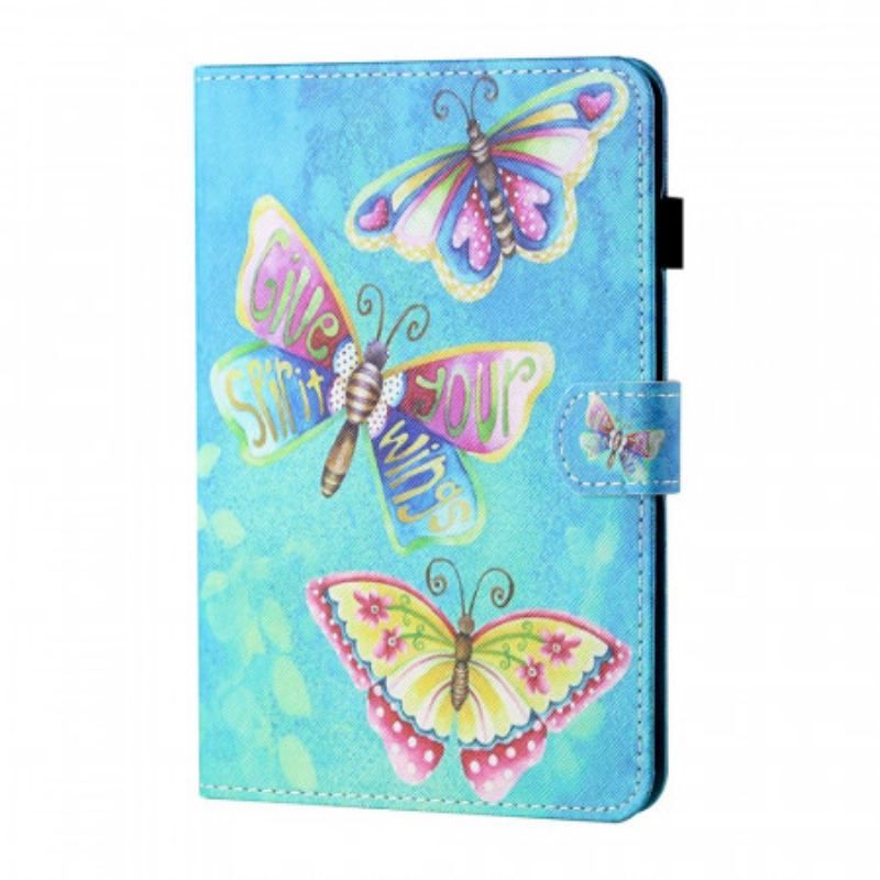 Housse iPad Mini 6 (2021) Papillons Multicolores