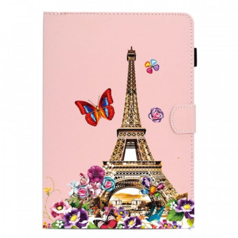 Housse iPad Mini 6 (2021) Tour Eiffel en Été