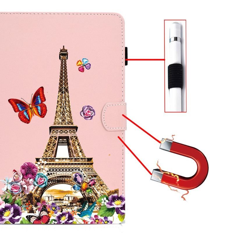 Housse iPad Mini 6 (2021) Tour Eiffel en Été