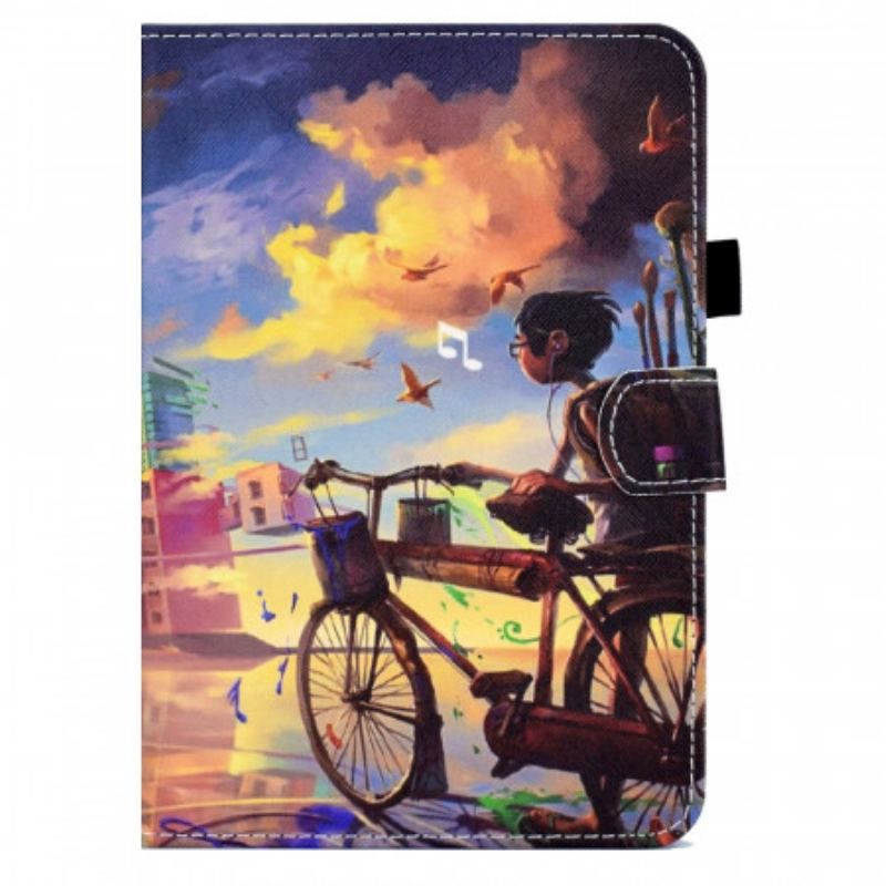 Housse iPad Mini 6 (2021) Vélo Art